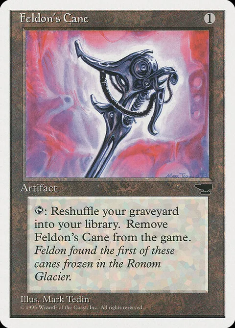 Feldon's Cane, card 97 from Chronicles
