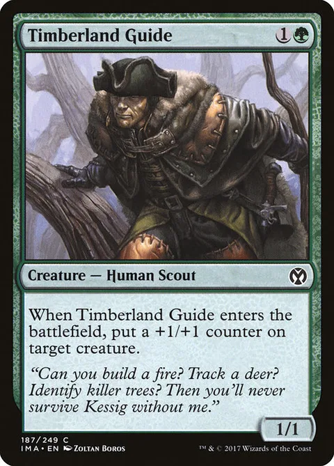 Timberland Guide, card 187 from Iconic Masters