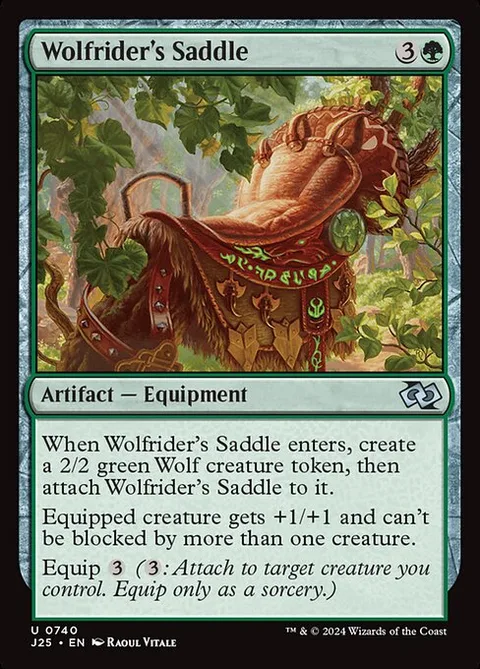 Wolfrider's Saddle, carte 740 de Foundations Jumpstart