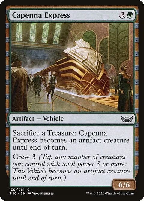 Capenna Express, carte 139 de Streets of New Capenna
