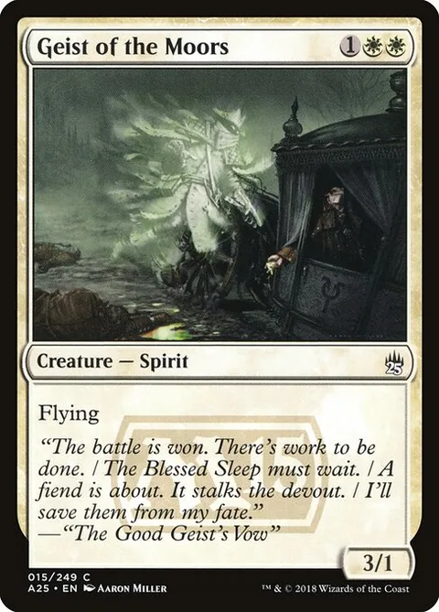 Geist of the Moors, card 15 from Masters 25