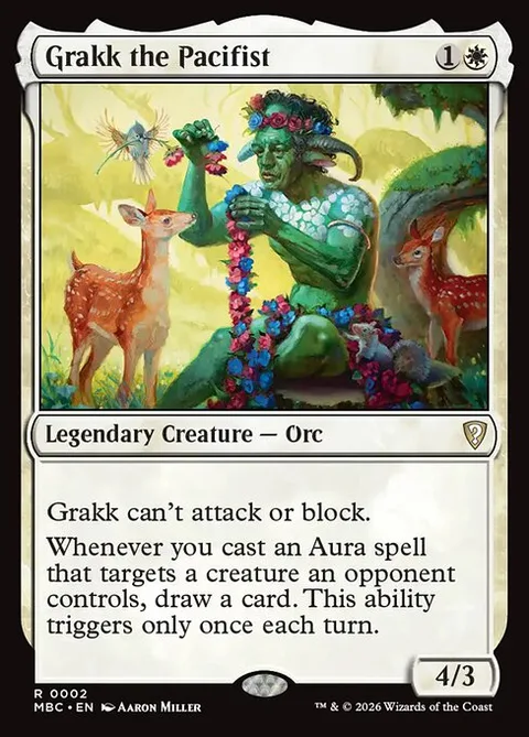 Grakk the Pacifist, carte 2 de Mystery Booster Commander Edition