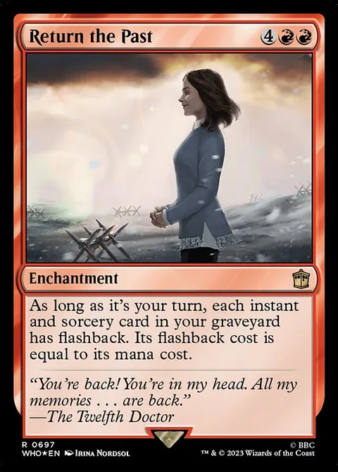 Return the Past, card 697 from Doctor Who