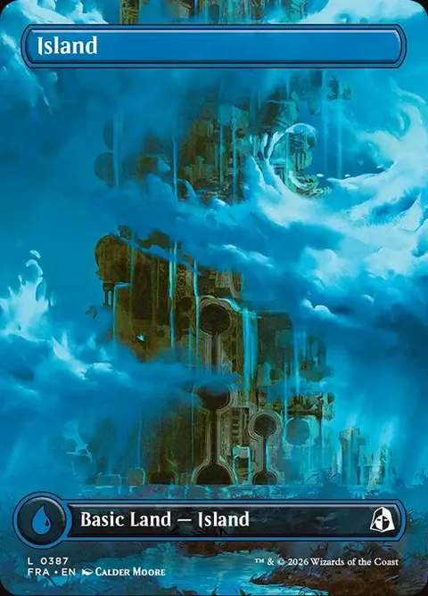 Island, card 387 from Reality Fracture