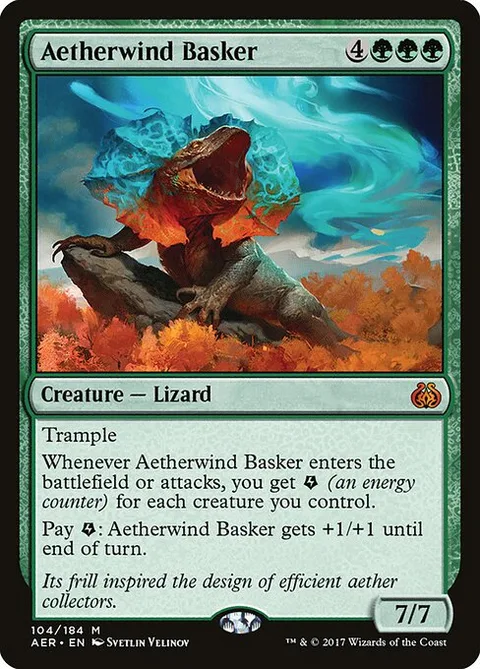 Aetherwind Basker, carte 104 de Aether Revolt