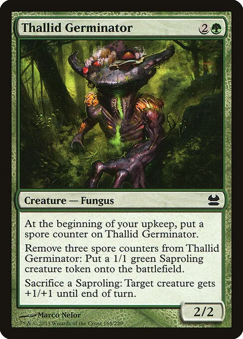 Thallid Germinator, card 168 from Modern Masters