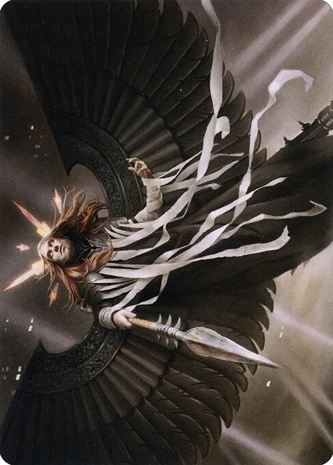 Angel of Suffering // Angel of Suffering, card 16 from New Capenna Art Series