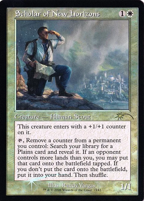 Scholar of New Horizons, carte 7143 de Secret Lair Drop