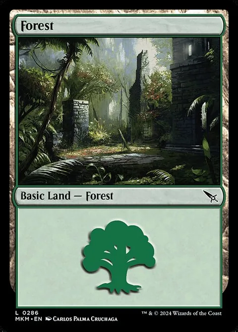 Forest, card 286 from Murders at Karlov Manor