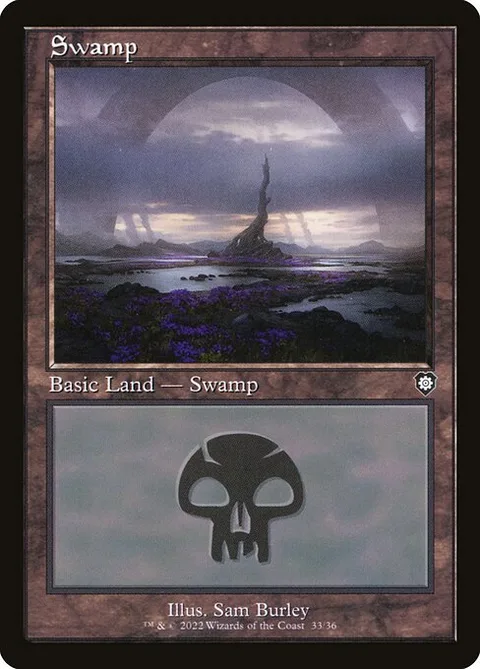 Swamp, carte 33 de The Brothers' War Commander