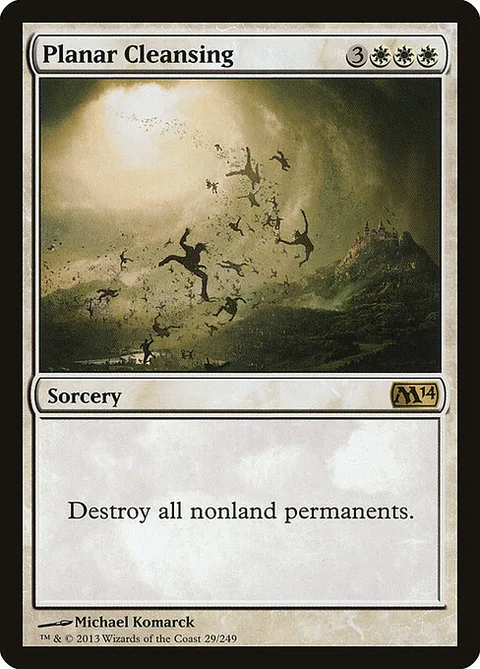 Planar Cleansing, carte 29 de Magic 2014