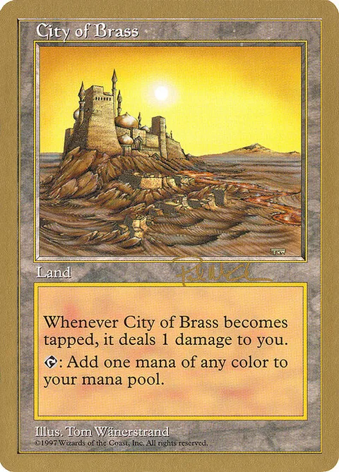 City of Brass, carte pm413 de World Championship Decks 1997