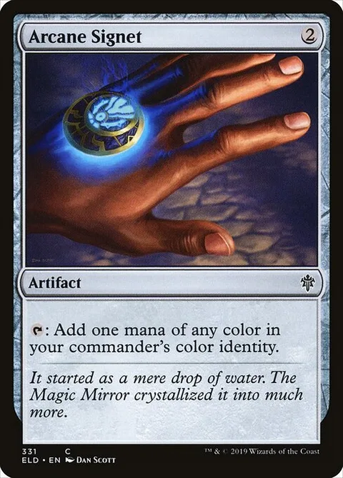 Arcane Signet, card 331 from Throne of Eldraine