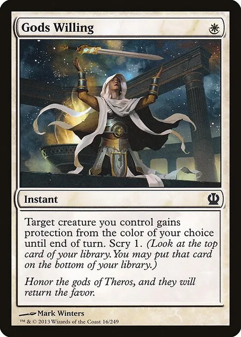 Gods Willing, card 16 from Theros