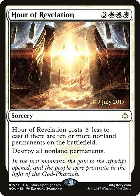 Hour of Revelation, card 15s from Hour of Devastation Promos