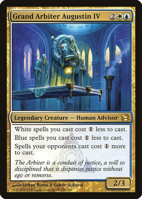 Grand Arbiter Augustin IV, card 176 from Modern Masters