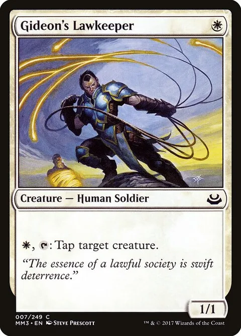 Gideon's Lawkeeper, carte 7 de Modern Masters 2017