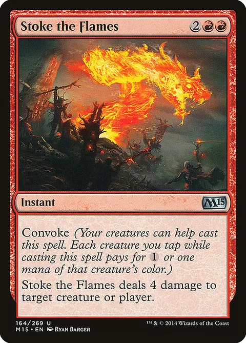 Stoke the Flames, carte 164 de Magic 2015