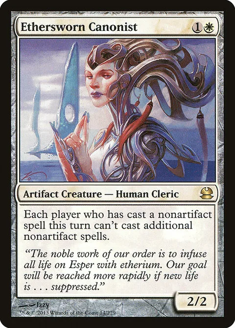 Ethersworn Canonist, card 14 from Modern Masters