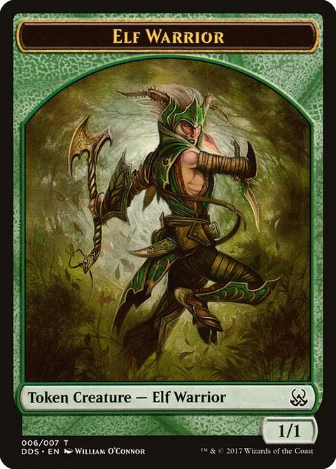 Elf Warrior, carte 6 de Duel Decks: Mind vs. Might Tokens