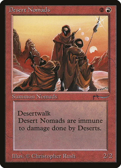 Desert Nomads, card 38 from Arabian Nights