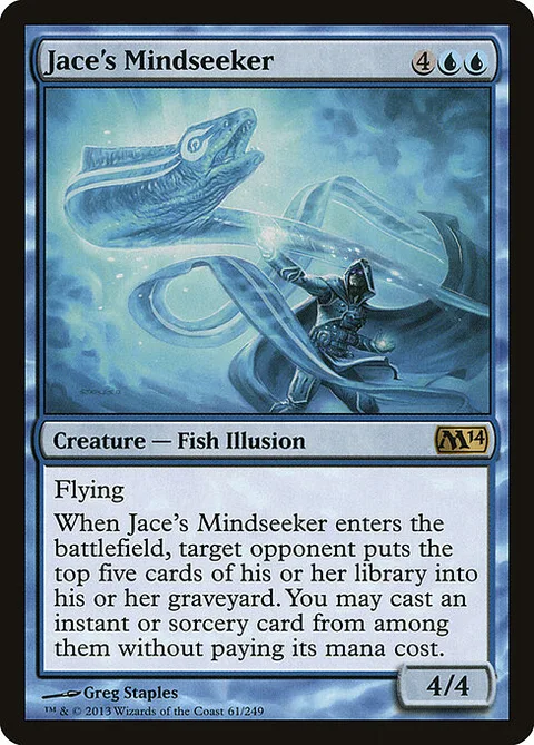 Jace's Mindseeker, carte 61 de Magic 2014