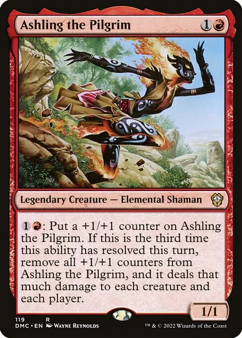 Ashling the Pilgrim, card 119 from Dominaria United Commander