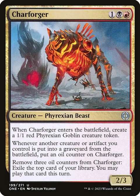 Charforger, carte 199 de Phyrexia: All Will Be One