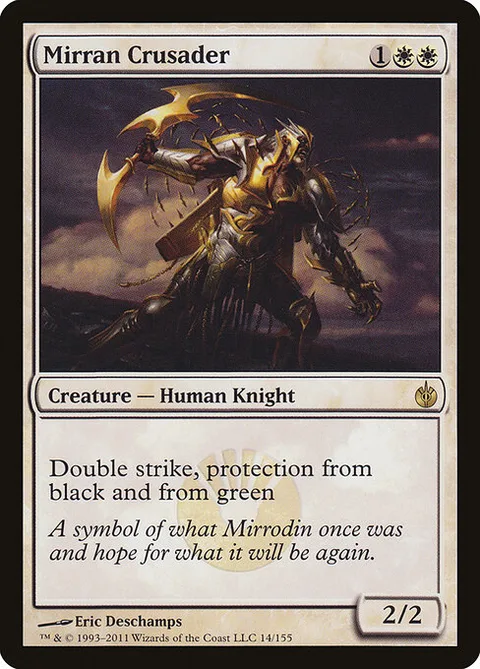 Mirran Crusader, carte 14 de Mirrodin Besieged