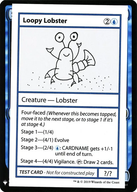 Loopy Lobster, card 26 from Mystery Booster Playtest Cards 2019
