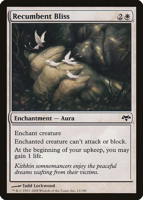 Recumbent Bliss, card 13 from Eventide
