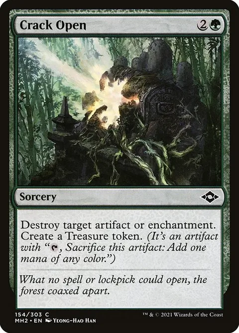 Crack Open, card 154 from Modern Horizons 2