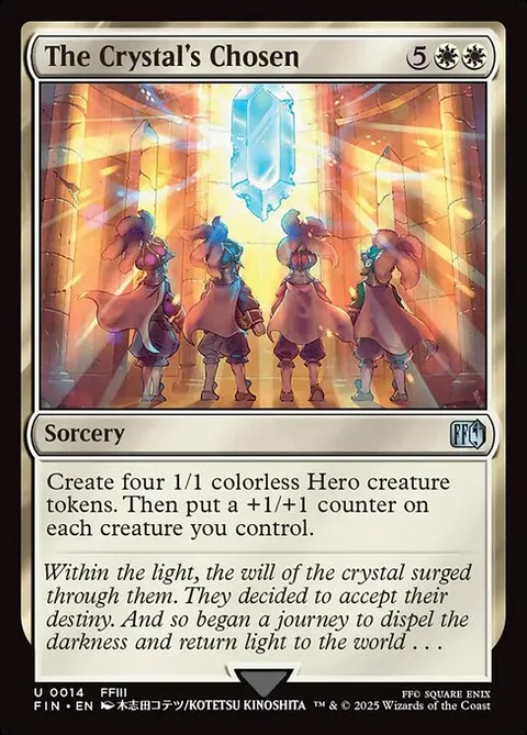 The Crystal's Chosen, carte 14 de Final Fantasy