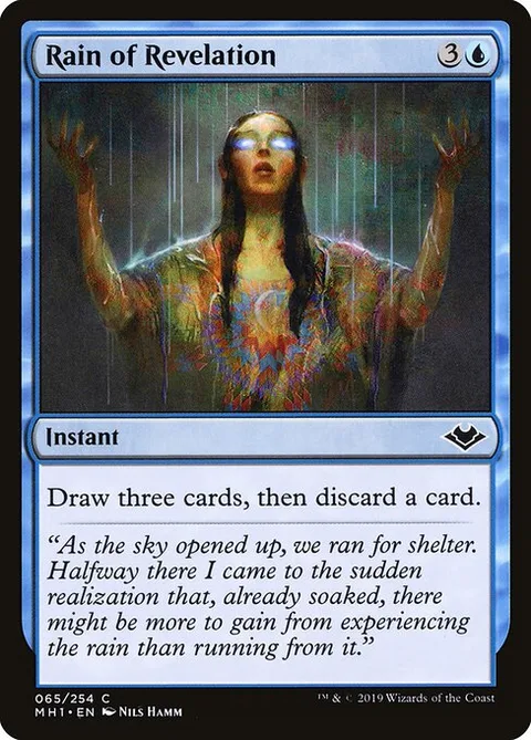 Rain of Revelation, card 65 from Modern Horizons