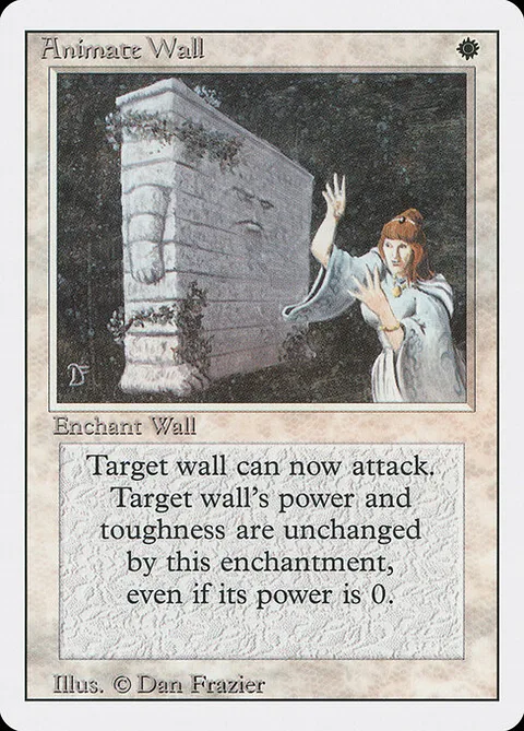 Animate Wall, card 1 from Revised Edition