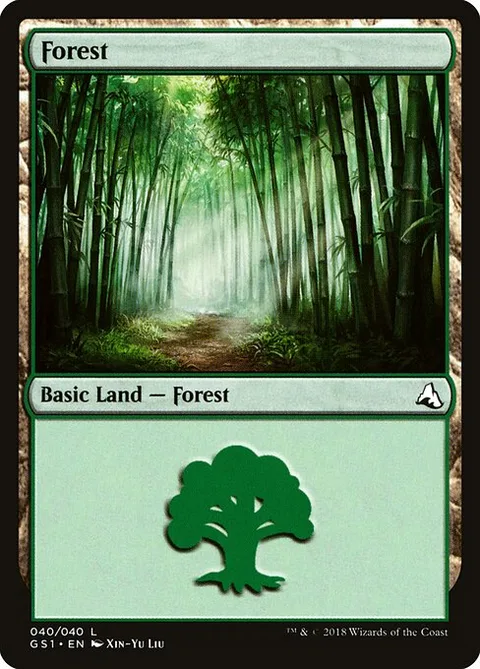Forest, carte 40 de Global Series Jiang Yanggu & Mu Yanling