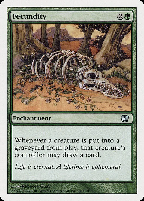 Fecundity, card 247 from Eighth Edition