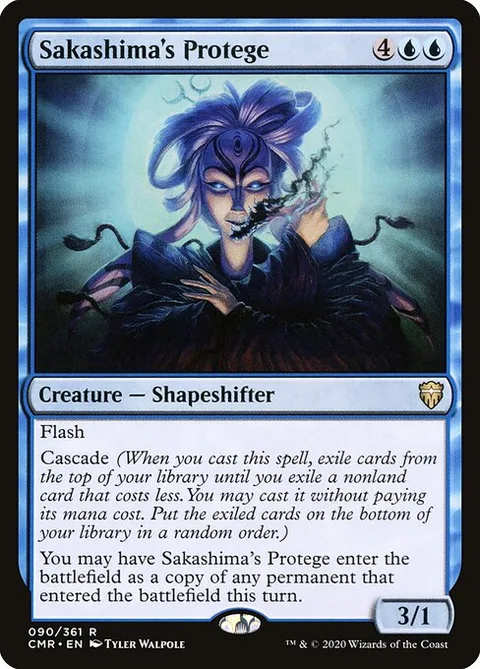 Sakashima's Protege, carte 90 de Commander Legends