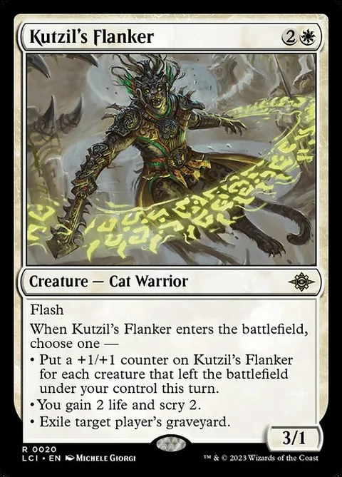 Kutzil's Flanker, card 20 from The Lost Caverns of Ixalan