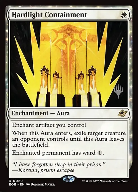 Hardlight Containment, card 20p from Edge of Eternities Promos