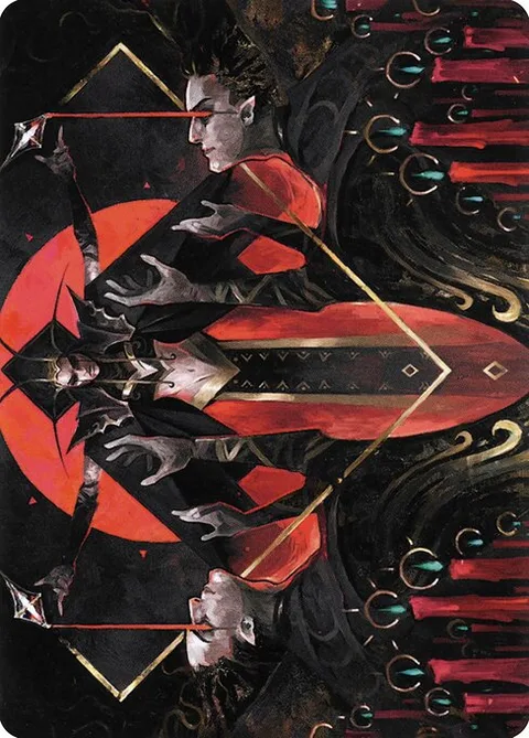 Gift of Fangs // Gift of Fangs, card 34 from Crimson Vow Art Series