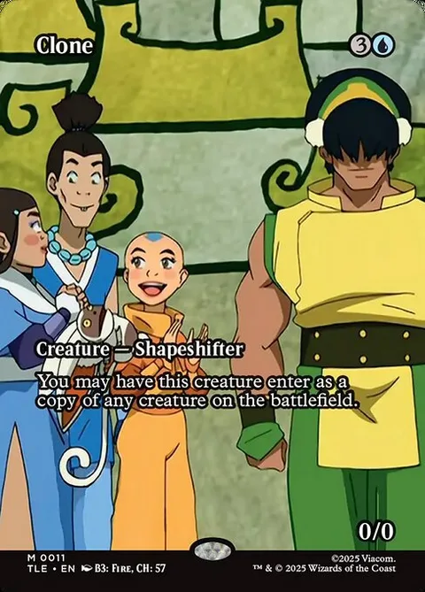 Clone, card 11 from Avatar: The Last Airbender Eternal