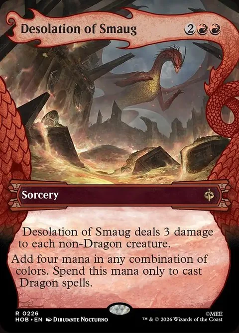 Desolation of Smaug, carte 226 de The Hobbit