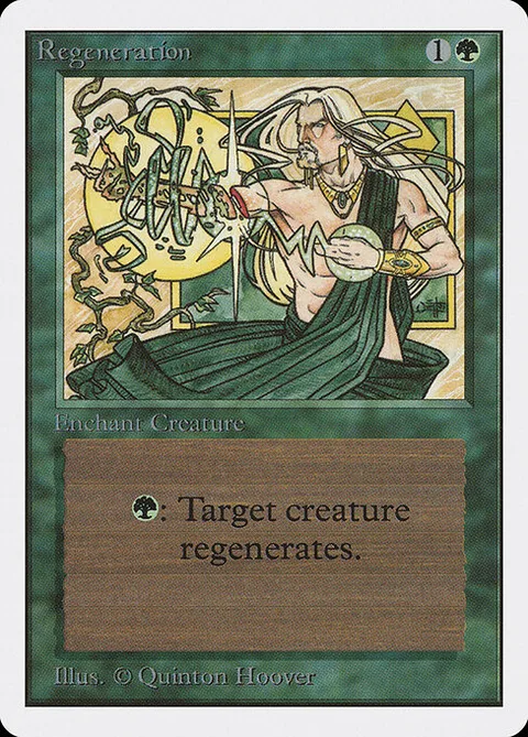 Regeneration, carte 214 de Unlimited Edition