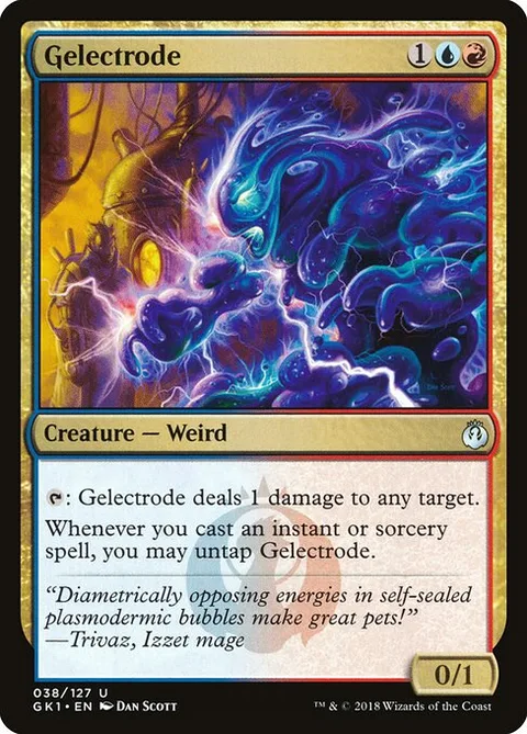 Gelectrode, card 38 from GRN Guild Kit