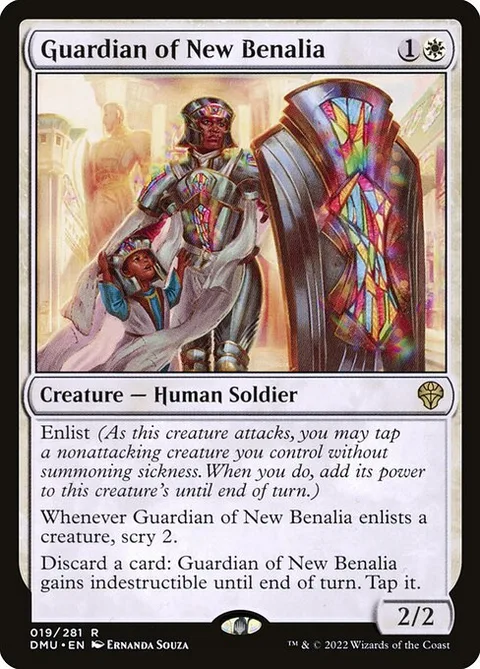 Guardian of New Benalia, carte 19 de Dominaria United