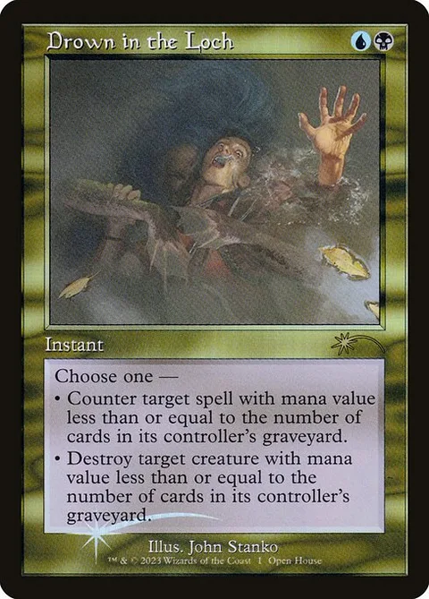 Drown in the Loch, card 4 from Wizards Play Network 2023