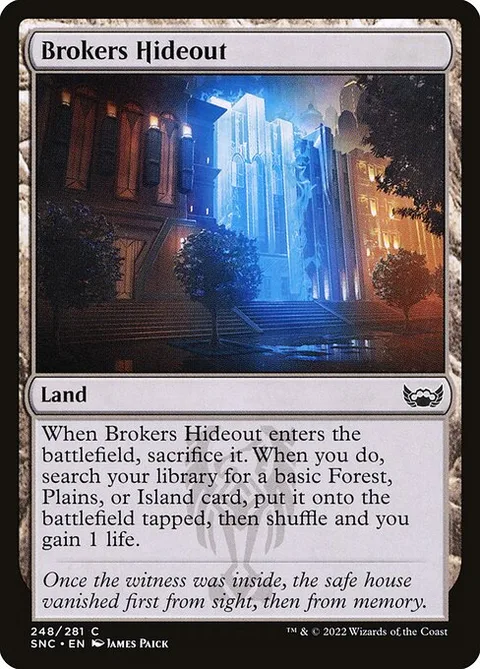 Brokers Hideout, carte 248 de Streets of New Capenna