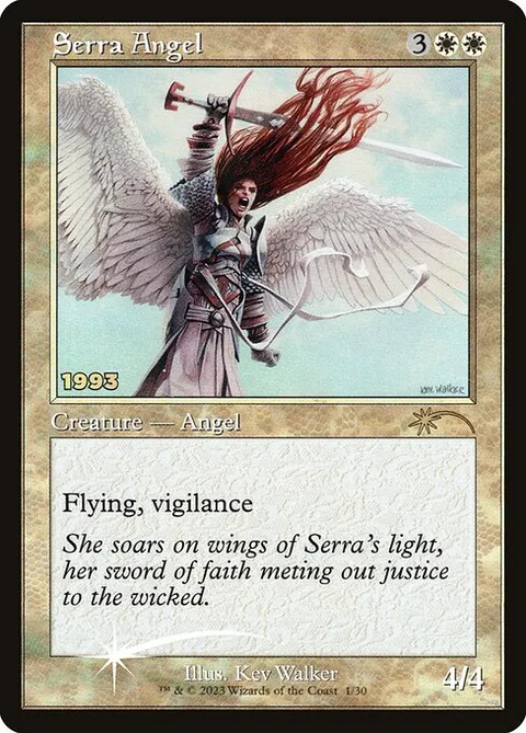 Serra Angel, carte 1 de 30th Anniversary Play Promos
