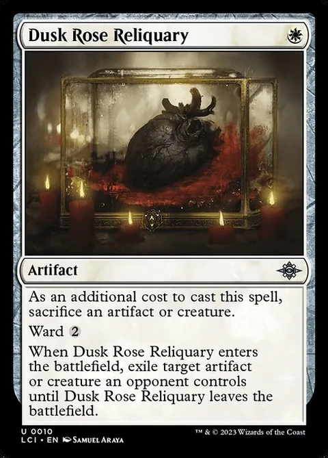 Dusk Rose Reliquary, carte 10 de The Lost Caverns of Ixalan